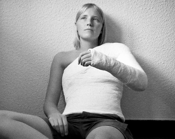 Schultergips, geschlossen